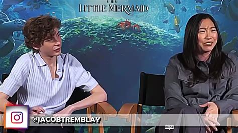 jacob tremblay tiktok|Jacob Tremblay interview segment with Akwafina.